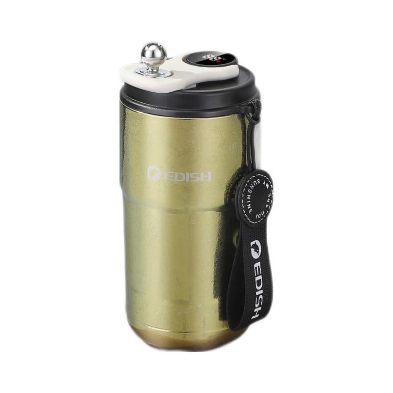 Yidishui Titanium Smart Temperature Display Insulated Coffee Travel Mug