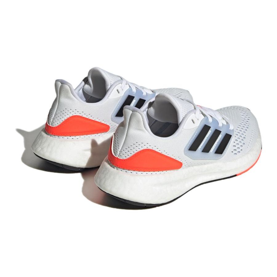 Adidas Pureboost 22 Low Top Kids Running Shoes Kids Running Shoes Gray Black GZ2596