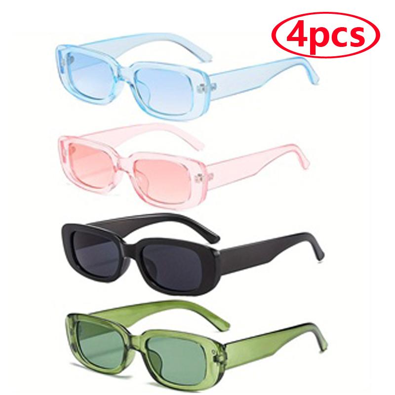 New Small Sunglasses Women Men Trendy Vintage Brand Designer Hip Hop Square Black Sun Glasses Female Eyewear Uv400