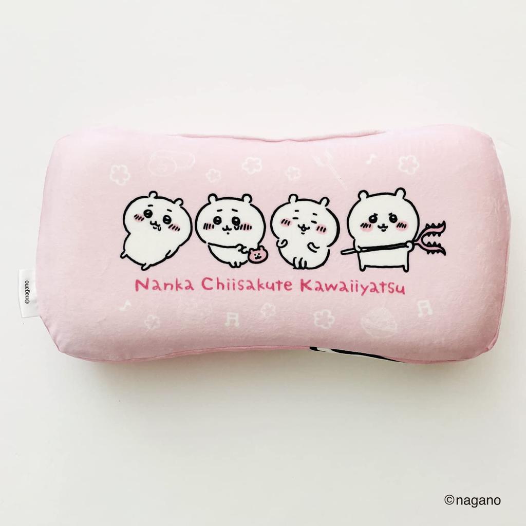 MORIPiLO Chiikawa Memory Foam Relaxing Pillow, Pink, 38x17cm, Plush Toy, Cushion, Character, Small and Cute, Product Number: 4620768
