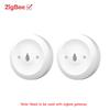 Tuya ZigBee Smart Water Leak Sensor Flood Leakage Sensor Alarm APP Remote Monitoring Flood Overflow for Kitchen Bathroom