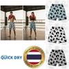 Cartoon Black Cat Boxing Muay Thai Kickboxing Training Shorts Print Martial Art Boxer Unisex Men Women Kid Fighting Fitness Sport Gym Workout