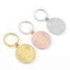 Crypto Collectible Keychain With Bitcoins Motifs Stylish Metal Construction Keyring Pendant For Gifting And Display