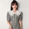 Perfect Match Hollow White Shirt Detachable Collar Women Lapel Blouse Tops Fake Collar Decorative Bowknots False Collar Neckwear Fuax Cols