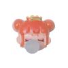 Cartoon Girl Bubble Dragon DIY Phone Case, Patches, Hair Clip, Crocs, and Water Bottle Decor.