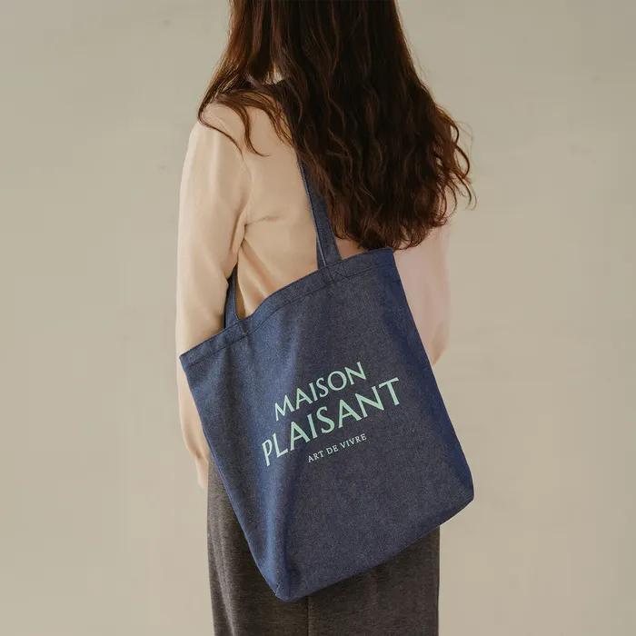 Maison Plejan Denim Eco Bag L