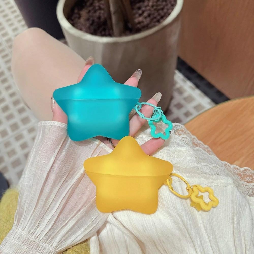 Silicone Earphone Case Star Shape Earphone Protective Cover for Airpods Pro/Pro 3/3/4
