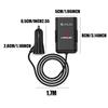 crptuz1 3 In1 Car Fast Charger Car Socket Adapter USB Extended Wire Car Accessory For Lexus RX450h Al20 CT200h IS300h ES300h NX RX GS IS