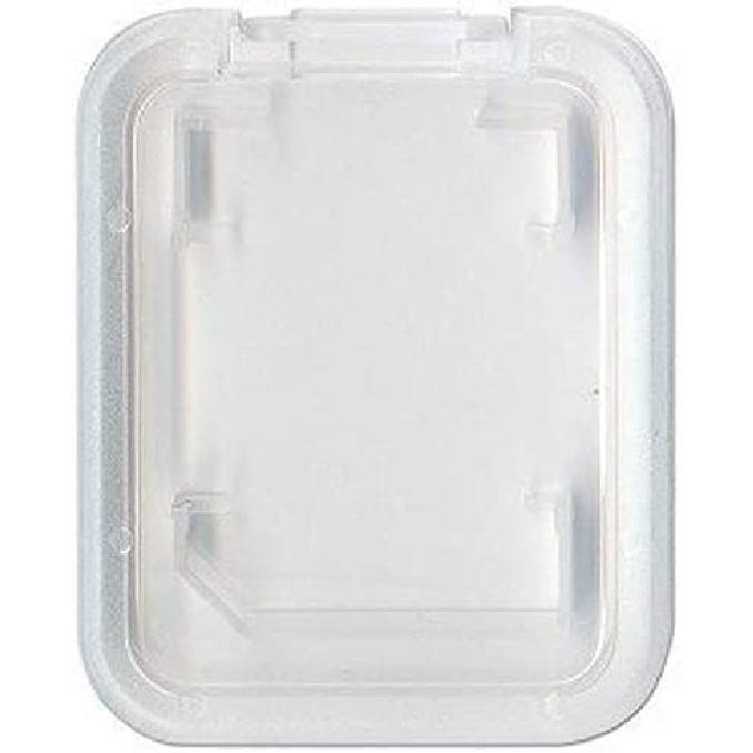 eTECH Collection Clear Plastic SD/SDHC/SDXC/Secure Digital Memory Card Case Holder Compatible for SanDisk/Kingston/Transcend/Samsung Memory Card (1 1 Pack