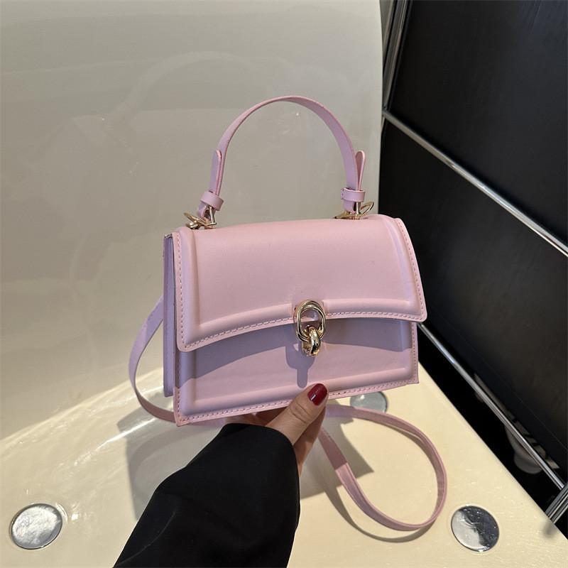 Stylish Urban Chic Small Pu Leather Handbag Fashionable 2023 Designer Purse