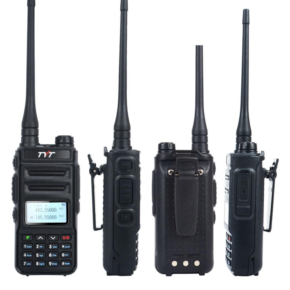 TYT TH-UV88 VOX Dwuzakresowy Walkie Talkie VHF 136-174MHz i UHF 400-480MHz 5W 200CH Scrambler Przenośny radiotelefon dwukierunkowy TYT FM Radio