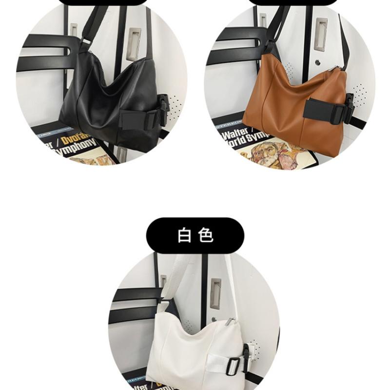 Basic Style Pu Ladies Shoulder Bags Simplicity Crossbody Bags for Women  Hot Sale Basic Style Versatile New Models