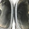 Frey Daytona German Made Vintage Leather Motorcycle Boots Black Size 38 / 24.0cm Back Zip(USED)