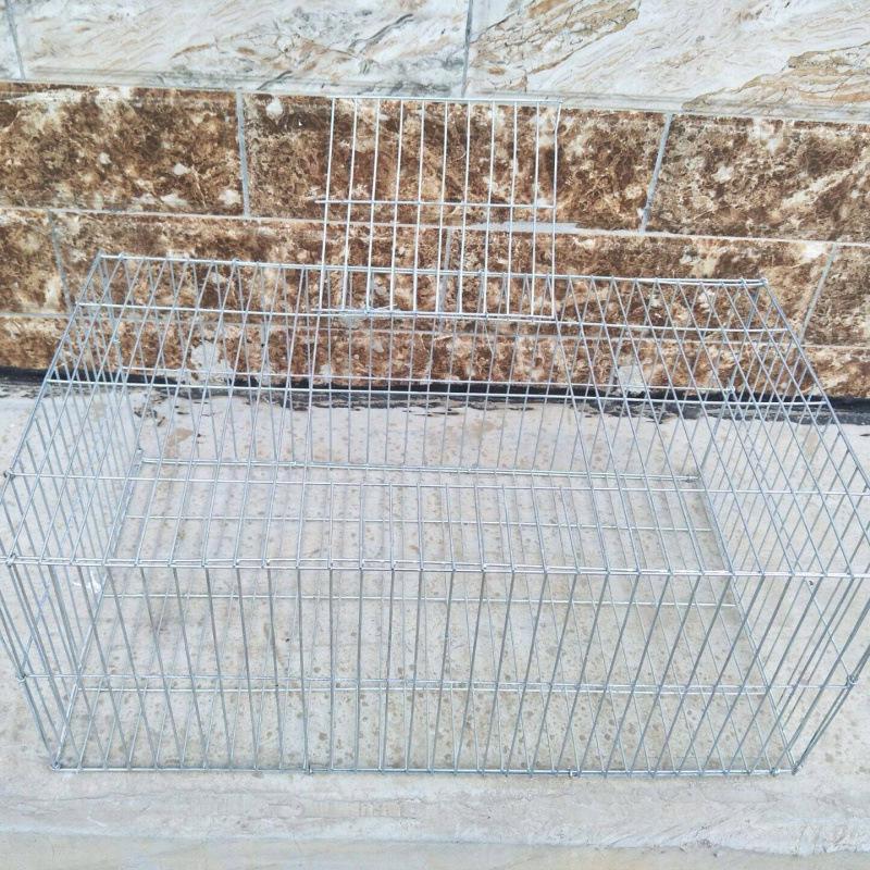 Large Multi-Purpose Animal Cage: Rabbit, Pigeon, Chicken, Goose - Wire Mesh Panel, Easy Assembly, Transport Ready, Mother-Child Design.