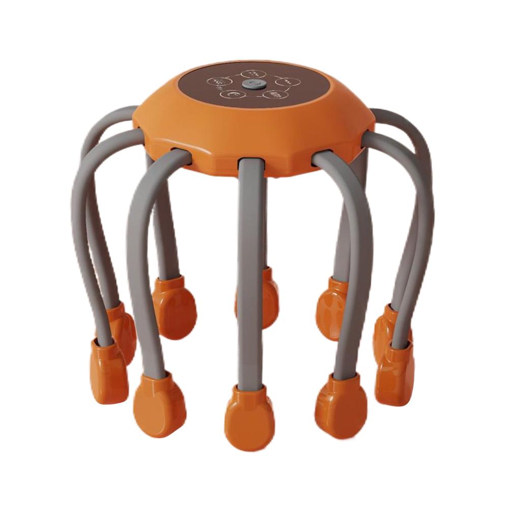 Octopus Claw Head Massager Electric Red Light Therapy Relief Scalp Massage Stimulators Scratcher For Relaxation Stress Migraine