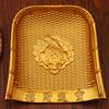 Golden Dustpan Rice Sieve Wugufengdeng Metal Handicraft Ornament Housewarming Living Room Decoration Brass Dustpan
