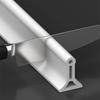1M Ground Block Water Stop Strip Curve Frame Bathroom Gear Threshold Block  Door Threshold Gap