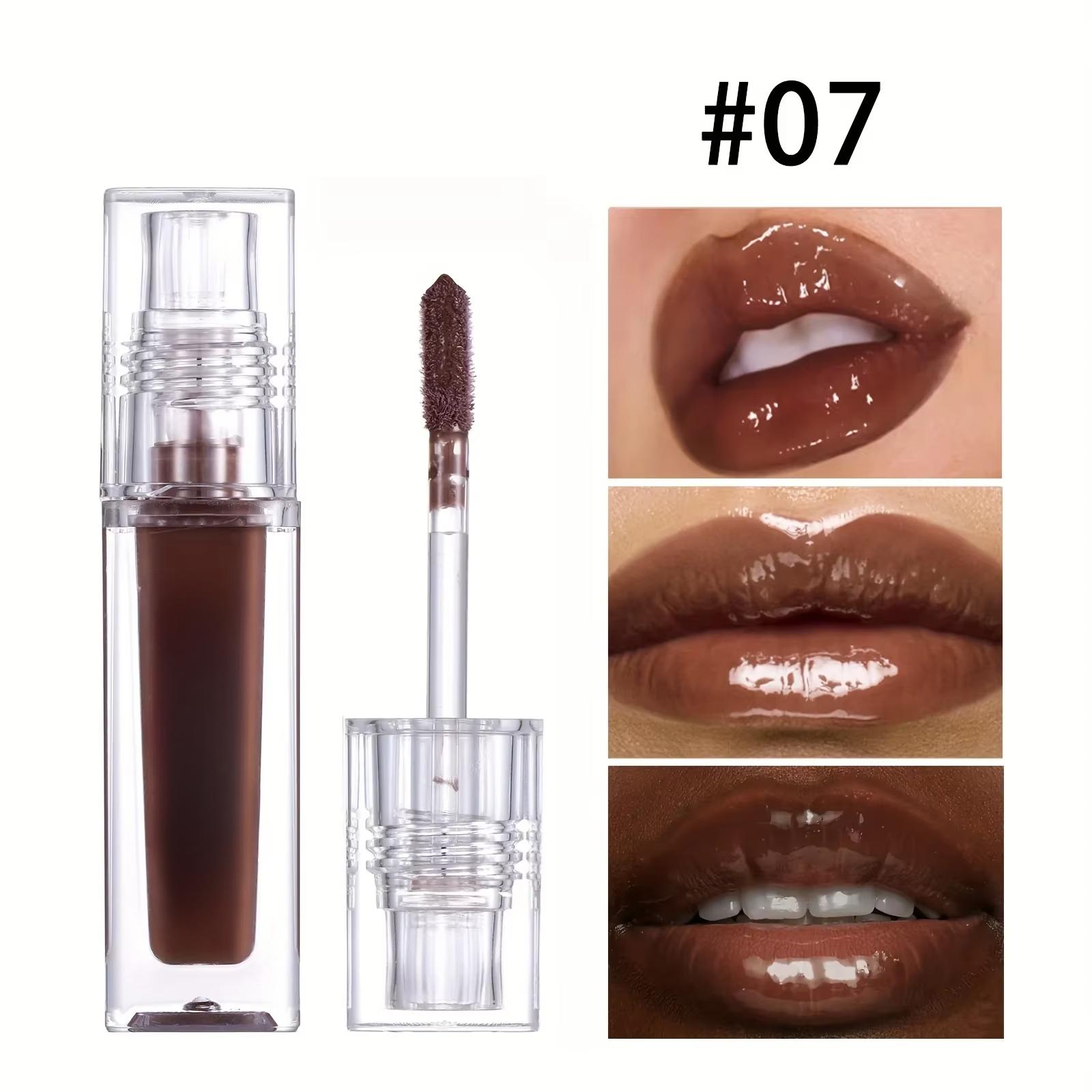 

1 шт. Увлажняющее кристальное масло для губ, увеличивающее объем, увлажняющий блеск с тонированными оттенками для всех типов кожи, женская косметика, макияж