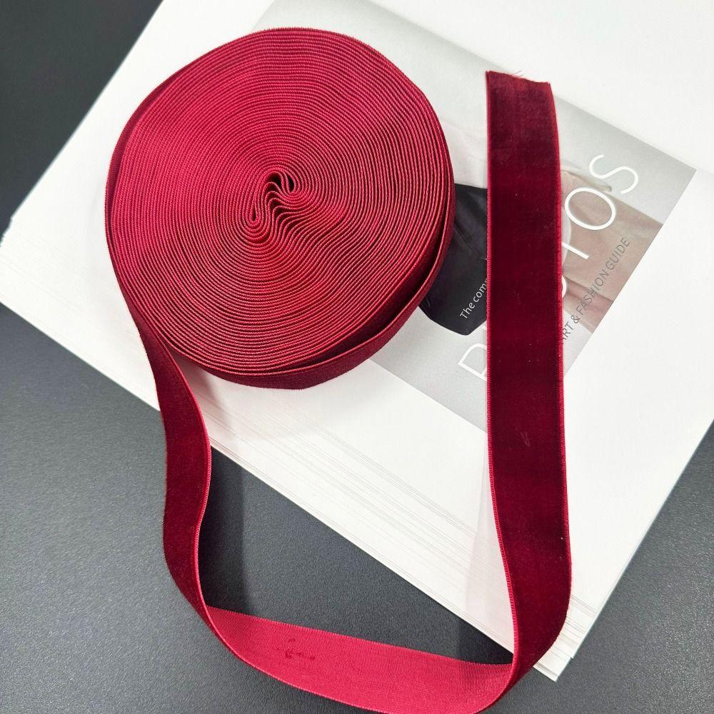 6/10M Geschenkband Samtstoff DIY Schleife Schleife Wickelband Treppe Heimdekoration