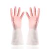 Tingle Durable Two-Tone Rubber Cleaning Gloves