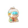 Douyin Blinking Fruit Charms Acrylic Keychain - Cute Oil-Filled Pendant Gift Ornament