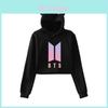 Bts Bangtan Boys Love Yourself Tear Navel Hoodie With Cute Cat Ear Design In Multiple Color Options
