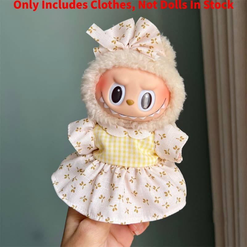 17cm Clothes Doll Soft Fabric Outfit For Sit Sit Party Lovers Only Clothes