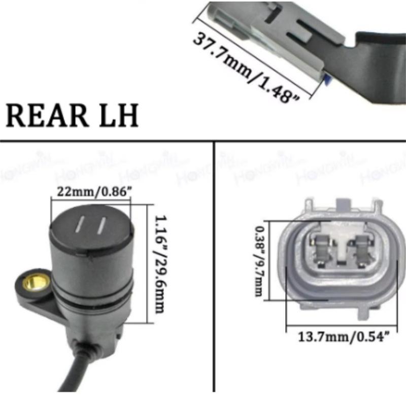 1/2/4pcs Front Rear Left Right ABS Speed Sensor For Toyota Hilux Vigo 89542-0K020 89543-0K020 89546-0K070 89545-0K070 895420K020