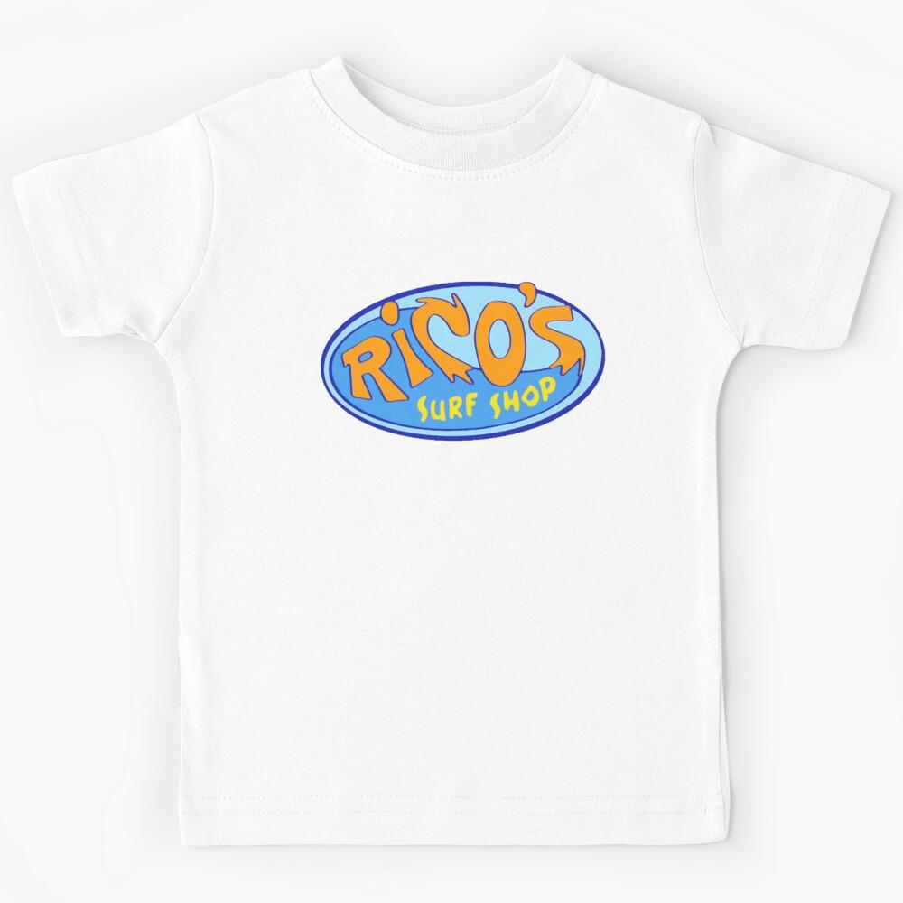Rico_s surf shop from hannah montana Kids T-Shirt 130
