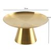 Circular Stainless Steel Storage Tray, Metal Tray, Pleated Wave Art Fruit Tray, Living Room Decoration, Kitchen Organizer