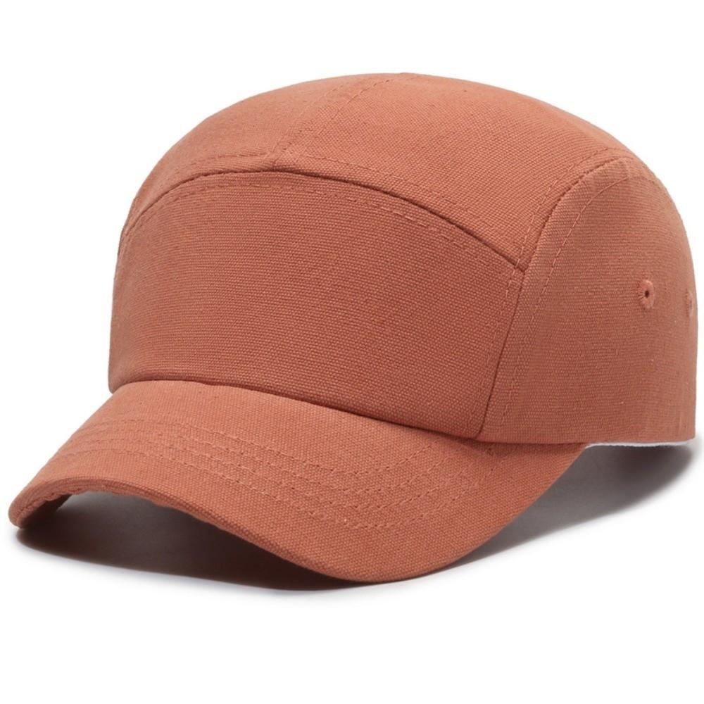 New Short Brim Baseball Cap Vintage Simple Dad Hat Casual Sun Protection Peaked Cap Summer