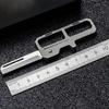 Titanium Alloy Key Chain Knife Pocket Keychain MINI Folding Knife Lightweight Belt Pendant Multifunctional Utility Knife Car Key