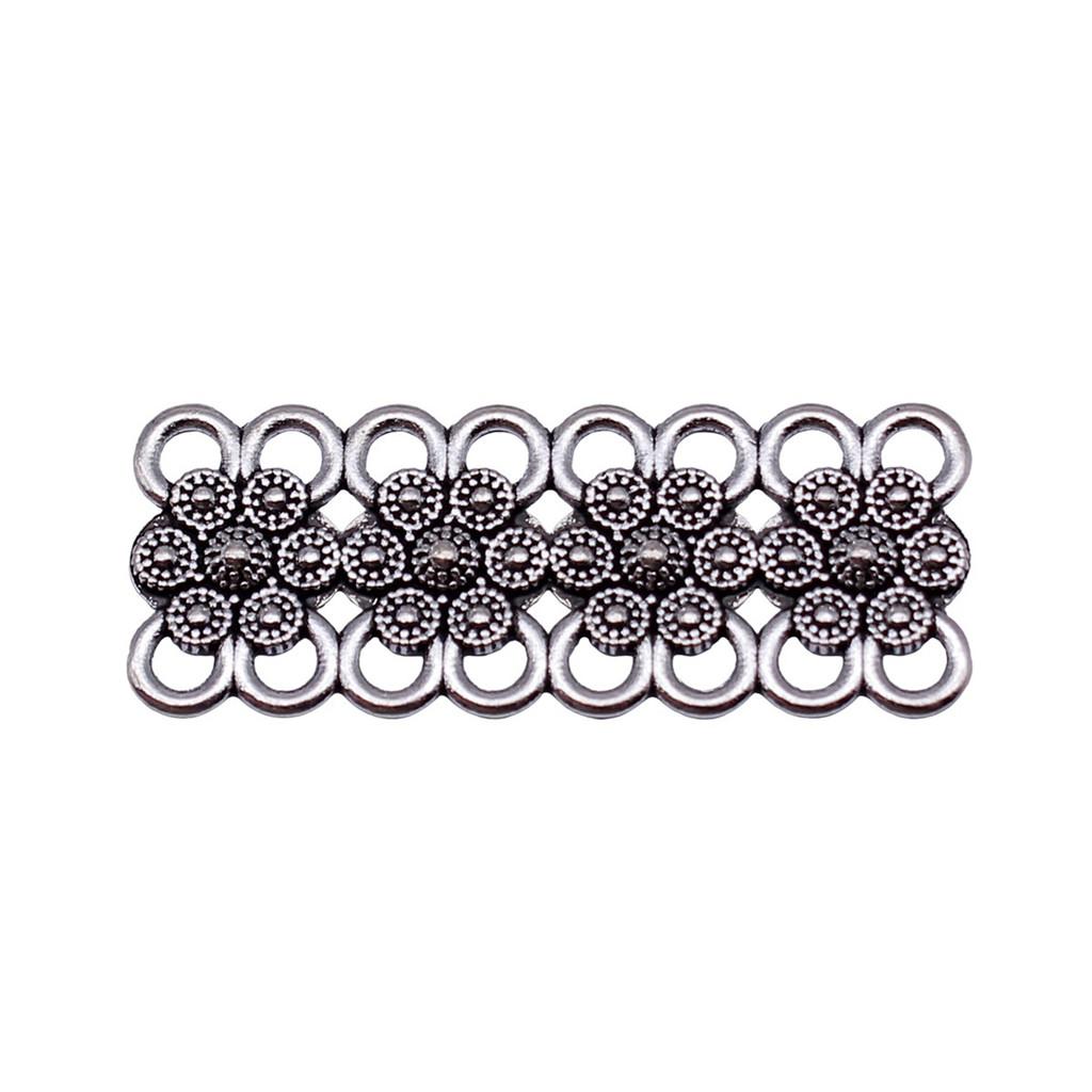Multi Hole Tube Beads Spacer Antique Style Links For Multi Strand Bracelets