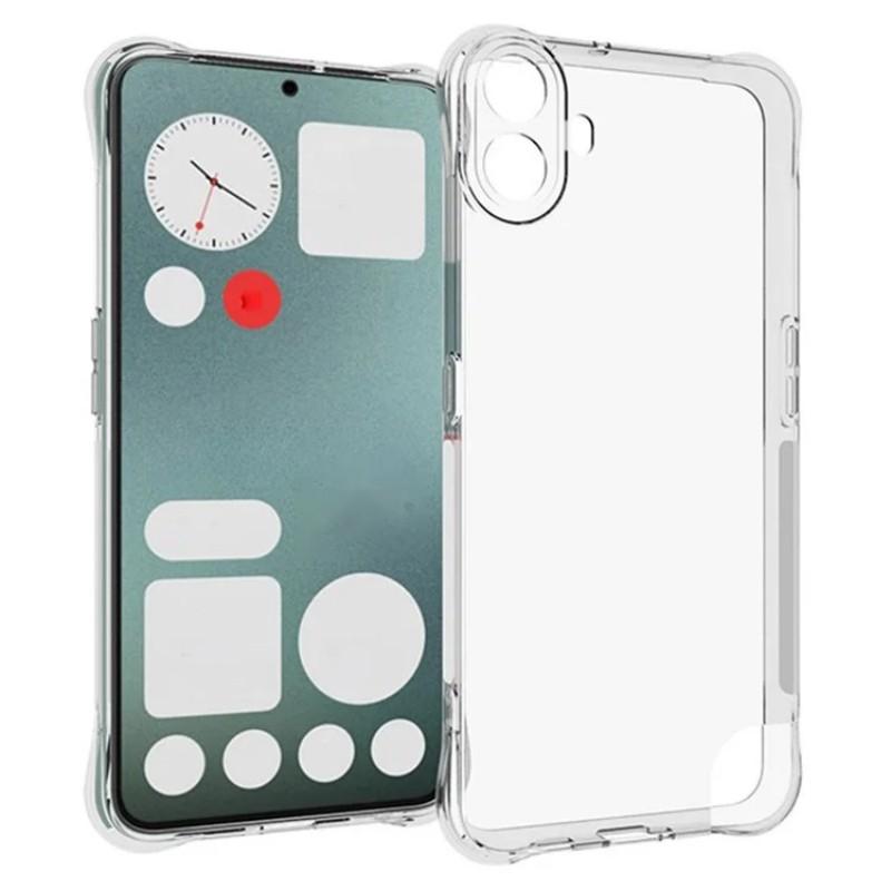 

For Nothing CMF Phone 1 Clear TPU Case WANLONFENG TM Series 2.0mm Phone Back Cover Transparent