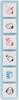 Kodomonookao Snoopy Fun Schedule Stamps, Six-Piece Set, Management, 2205-006