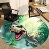 1pc Dinosaur, Prehistoric Chair Carpet for Office, Soft Comfortable Mat For Office, Living Room, Bedroom, Machine Washable Carpet yy251112085