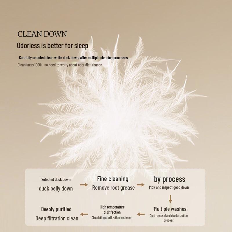 Mercury Xuerongbao 90% White Duck Down Winter Quilt