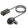 Q39MP Bluetooth Car FM Transmitter with Digital Display & QC3.0 Multifunctional Cigarette Lighter