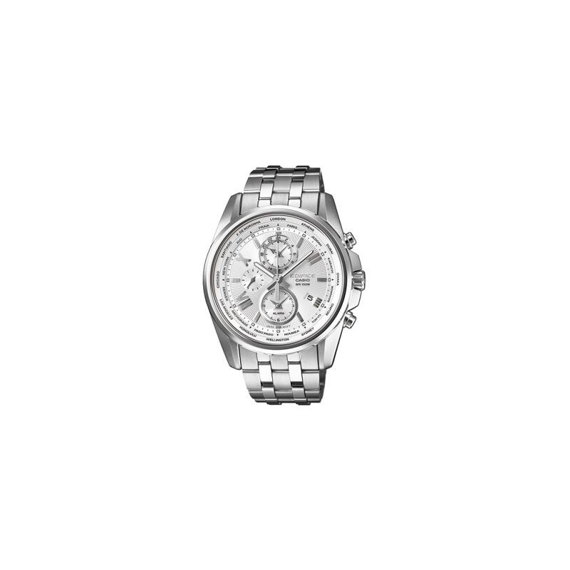 

Casio EDIFICE 100 meters waterproof, quartz movement, stainless steel strap, Japanese and Korean watch, same style for men and women, EFB-301D-7AVU белый
