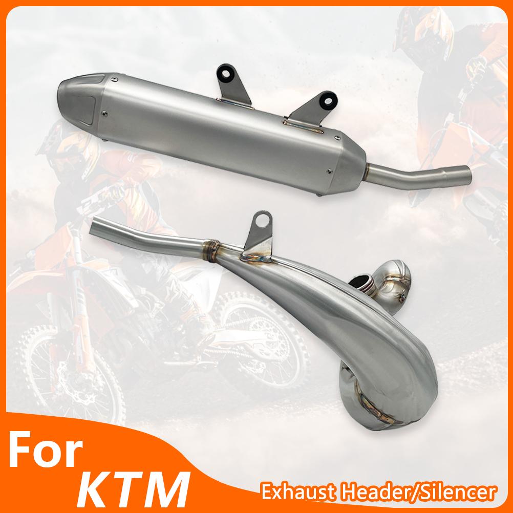 For 24-25 HUSQVARNA TC TE TX GASGAS EC EX MC KTM SX XC EXC 250 350 Motorcycle Exhaust Header Exhaust Tail Pipe Off-road Exhaust
