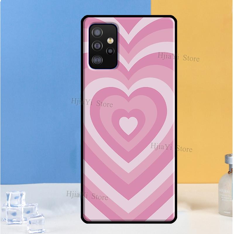 

Эстетичный чехол Latte Love с коричневым сердцем для Samsung A72 A52 A42 A32 A12 A20e A21S A02S A10 A40 A50 A70 A51 A71 A31 A41 Samsung A51 5G