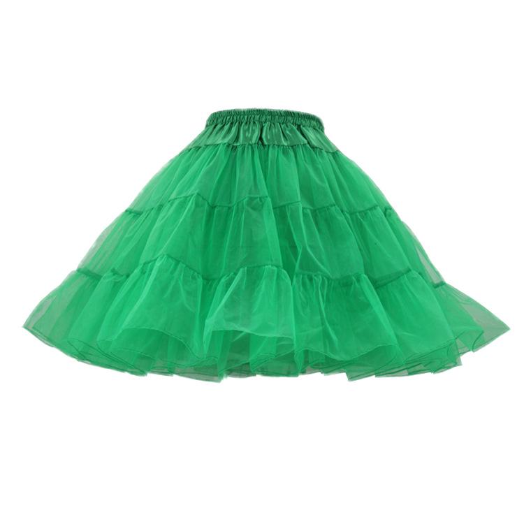 Dreilagiger Lolita Mesh Tutu Unterrock mit Kristallgarn