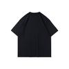 Li Ning X Steven Harrington Kollaboration Cartoon Buchstaben Print Locker Kurzarm T-Shirt Unisex Oberteile Schwarz AHSR935-3