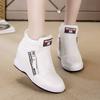 Creștere înălțime interioară pantofi de damă primăvară și vară pantofi sport pantofi casual versatili de damă pantofi cu toc wedge pantofi simpli