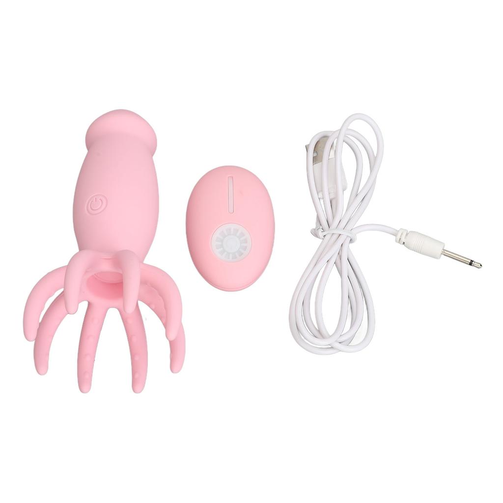 Electric Scalp Massager Reduce Stress Promote Circulation Rechargeable Head Massage Machine Pink