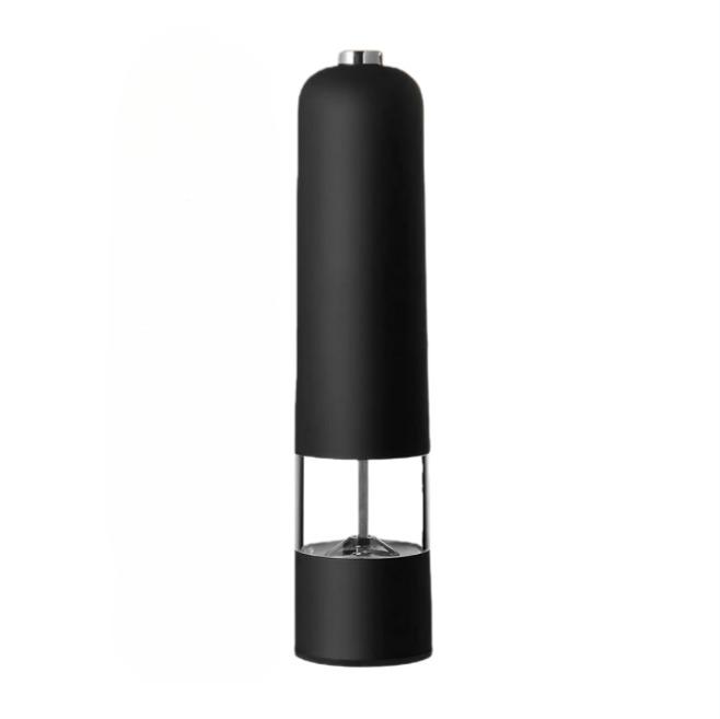 

2PCS Electric Salt Pepper Grinder Battery with LED Light Adjustable Coarseness One-Button Electric Spice Salt Pepper Powder Mill