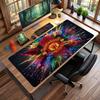 Alfombrilla de ratón grande impresa del Manchester United, alfombrilla de escritorio para gaming de goma suave antideslizante para decoración de oficina, portátil y ordenador