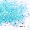 Nail Art Jewelry Super Flash Solid Color Candy Resin Flat Bottom Sticker Diamond Diy Material Mobile Phone Case Violent Bear Accessories
