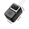 Thumb Necklace Camera 32GB Memory Card Compactly Wearable Keychain Camera For Photos Videos And Trendy Outfits Decors