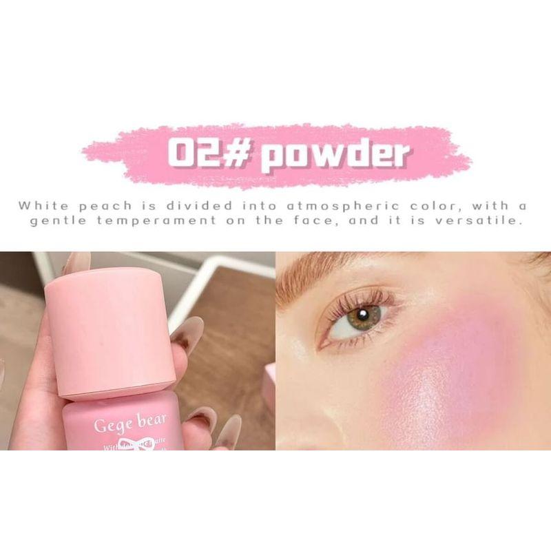 Gege Bear - Oxygen Liquid Cheek Blusher Stick - 8 Colors